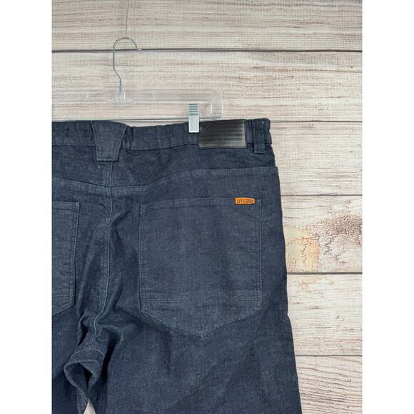 Off the Grid Hideout 2.0 Taper Fit Jeans Pants Mens 42x30 Blue Dark Wash - Picture 5 of 16